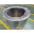 Motor stator core for mine motors